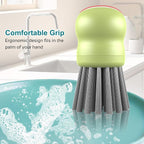 Mini Dish Brush for Cleaning Chicken Shredder, Palm Brush Dish Scrubber - Image 4