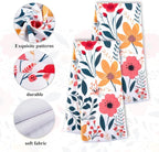 4 Pcs Kitchen Stuff, Wild Floral Kitchen Oven Mitts, Pot Holders Sets - Image 4