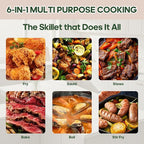14" Large Electric Skillet - Image 4