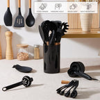 E-far Black Kitchen Utensils Set - Image 6