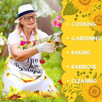 Geetery 4 Pcs Chicken Aprons for Women Rooster Print Apron Waterproof - Image 5