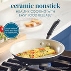 Rachael Ray Cucina Ceramic Cookware Set - Image 3