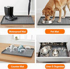 TigeJoy 25" x 22" Under Sink Mats - Image 7