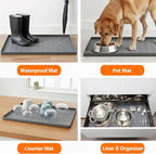 TigeJoy 28" x 22" Under Sink Mats - Image 7