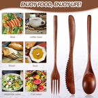 Geiserailie 12 Pcs Wooden Utensils - Image 5