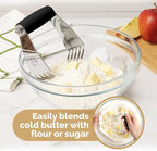 Zulay Kitchen Large 4-Inch Dough Blender Top Professional - Image 7