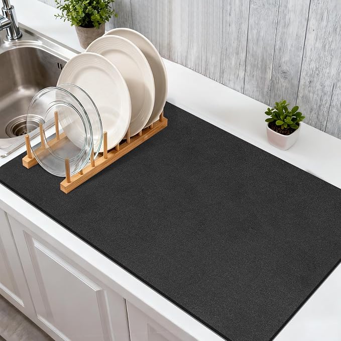 Findosom Dish Drying Mat, Cuttable Drying Mat - Image 4
