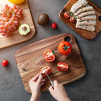 Acacia Wood Cutting Boards Set of 3 - Image 8