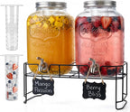DD&HAPP 2 Gallon Glass Drinks For Parties by DD%26HAPP