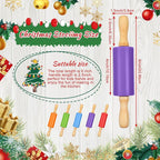 10 Pcs Mini Rolling Pin, 9 Inch Small Silicone Rolling Pin - Image 2