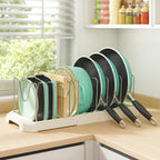 Pots and Pans Organizer for under Cabinet, Pan Pot Organizers inside Cabinet - Image 8