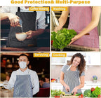 Handepo 4 Pcs Kitchen Aprons - Image 7