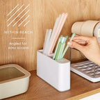 YouCopia SipStation Straw Holder, Reusable Straw Organizer - Image 3