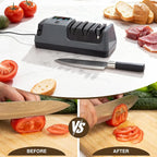 Professional 3-Stage Electric Knife Sharpener - Image 4