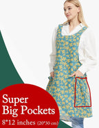 Cozy Adjustable Cross Back Aprons - Image 3
