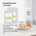 Cutting Board for Kitchen, Wheat Straw Fiber Cutting Board, Dish Washer Safe - Image 2