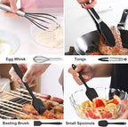 LIANYU 14 Pcs Silicone Kitchen Utensils Set - Image 6