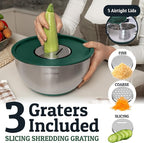 Priority Chef Stainless Steel Mixing Bowls - Image 4