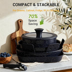 Ammeloo 21 Pcs Pots and Pans Set Non Stick - Image 5