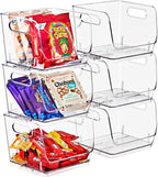 Sorbus Stackable Storage Bins Open Front, Pantry Bins - Image 8