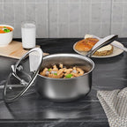 COOKER KING 3 Quart Stainless Steel Saucepan - Image 6