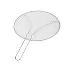 Restaurantware Splatter Screen 1 Count 13" Fine Mesh Cover Stainless Steel - Image 2