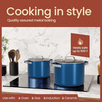Bakken 3 Quart Ceramic Coated Stock Pot - Image 3