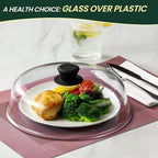 2 in 1, Glass Microwave Splatter Cover - Image 5