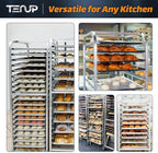 TenUp 20-Tier NSF Aluminum Sheet Pan Rack, Commercial Bakery Cooling & Storage - Image 7