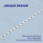 Briout 4 Pieces Bar Spoon, 12 Inches Long Handle Drink Stirrer - Image 4