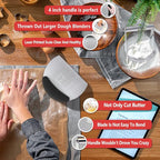 Pastry Cutter Dough Scraper Dough Cutter Scraper Tool Kitchen Pastry Blender - Image 4