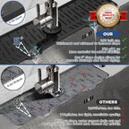 24" Splash Guard Plus Size Silicone Sink Faucet Drying Mat Handle Drip Catcher - Image 3