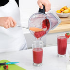 Tovolo Jar Spatula Silicone Long Stainless Steel Handle Scraper Spatula Apricot - Image 3