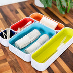 Three by Three Seattle 10 Piece Metal Organizer Tray Set - Image 2