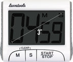 Lavatools KT1 Digital Kitchen Timer & Stopwatch, Large Display, Bold Digits - Image 3