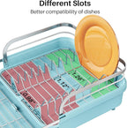SNTD Dish Drying Rack, Expandable Dish Rack - Image 6