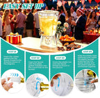 1 Pack Drink Dispenser for Parties 1.6 Gallon, Large 6L Plastic Water Dispenser - Image 5