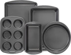 GoodCook Everyday Nonstick Steel 5-Piece Bakeware Set, Includes Cookie Sheet by GoodCook
