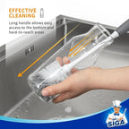 MR.SIGA Long Handle Bottle Brush, Flexible Scrub Brush - Image 4