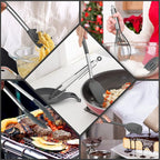 Silicone Kitchen Utensils Set, E-far 30-Piece Cooking Utensils Set - Image 4