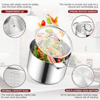 Herogo 20-Quart 18/10 Stainless Steel Stock Pot - Image 3