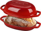EDGING CASTING Enameled Cast Iron Oval Dutch Oven Pot - Image 3