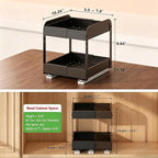 Across-Star Expandable Pull Out Spice Rack - Image 4
