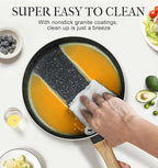 MICHELANGELO Saucepan Set, Nonstick Sauce Pans - Image 5