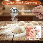 10 Pcs Stainless Steel Pastry Biscuit Cutter Set Include 3 Cup Flour Sifter - Image 7