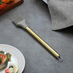 Gold Basting Brush, Berglander Non-stick Silicone Kitchen Brush - Image 2