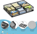 Marbrasse Desk Drawer Organizer, Metal Mesh Drawer Organizer Tray - Image 5