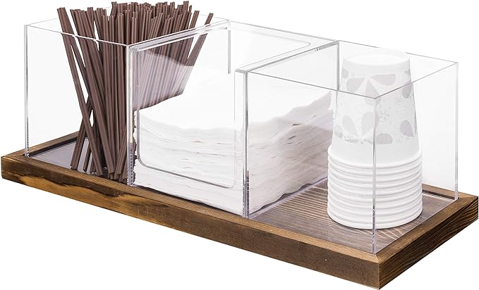 MyGift Modern Modular Coffee and Tea Station Organizer by MyGiftHome