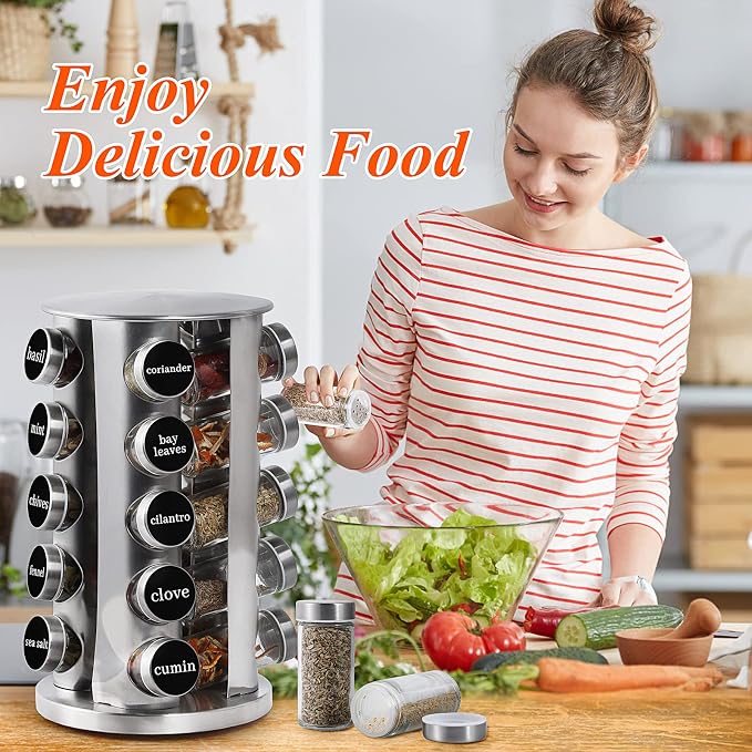 DOUBLE 2 C Revolving Spice Rack - Image 7