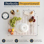 Oleex 3-Pack Stone Dish Drying Mat Set Includes 1 Large 24”x16” & 2 Small 4”x9” - Image 2